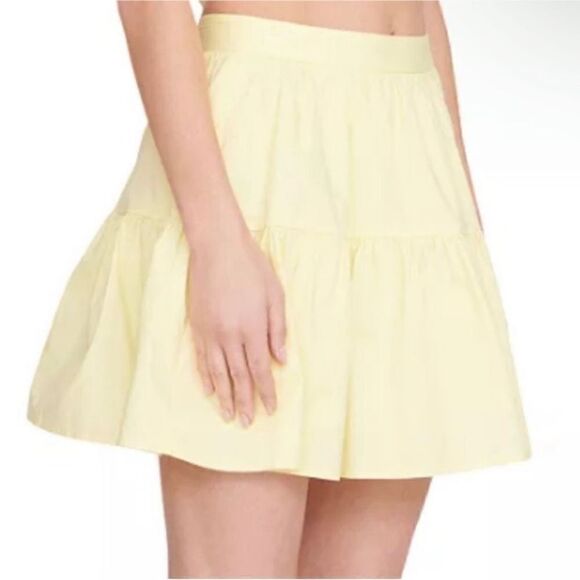 STAUD NWT Sea Mini Skirt in Sunray Size 2 - Picture 2 of 12